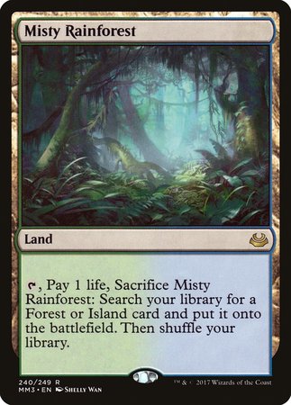 Misty Rainforest [Modern Masters 2017] | Mega City Incorporated