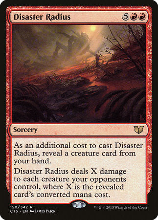 Disaster Radius [Commander 2015] | Mega City Incorporated