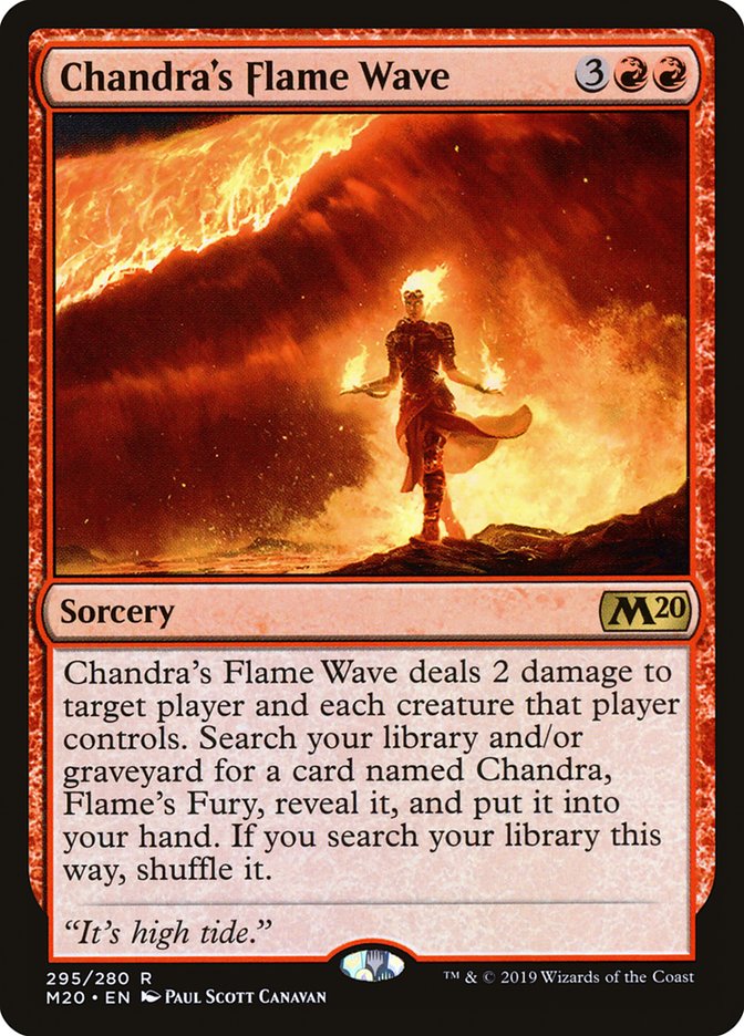 Chandra's Flame Wave [Core Set 2020] | Mega City Incorporated