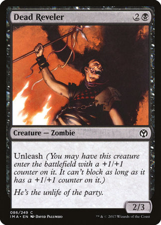 Dead Reveler [Iconic Masters] | Mega City Incorporated