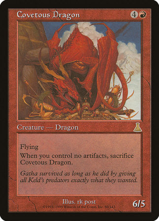 Covetous Dragon [Urza's Destiny] | Mega City Incorporated