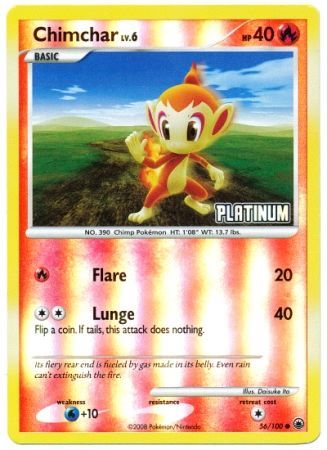 Chimchar (56/100) [Burger King Promos: 2009 Collection] | Mega City Incorporated