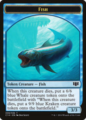 Fish // Zombie (011/036) Double-sided Token [Commander 2014 Tokens] | Mega City Incorporated