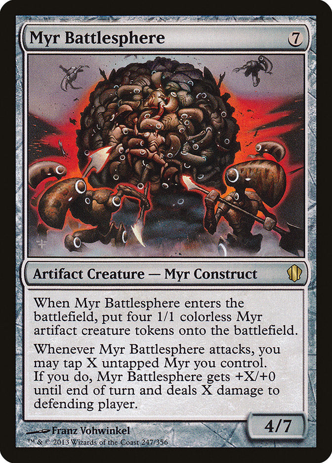 Myr Battlesphere [Commander 2013] | Mega City Incorporated