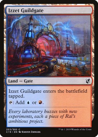 Izzet Guildgate [Commander 2019] | Mega City Incorporated