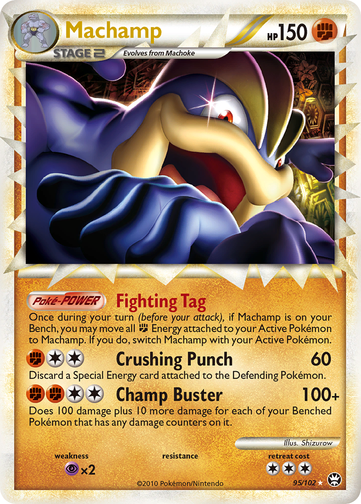 Machamp (95/102) [HeartGold & SoulSilver: Triumphant] | Mega City Incorporated