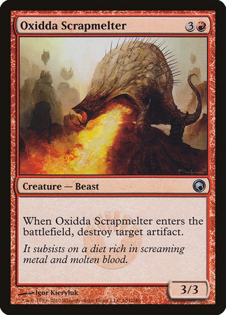 Oxidda Scrapmelter [Scars of Mirrodin] | Mega City Incorporated