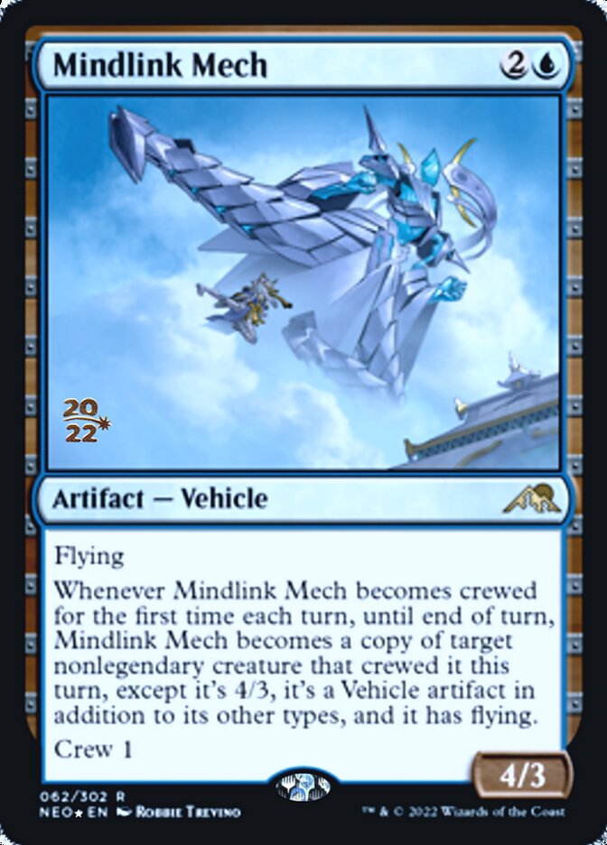 Mindlink Mech [Kamigawa: Neon Dynasty Prerelease Promos] | Mega City Incorporated