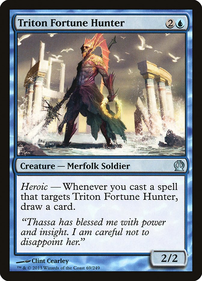 Triton Fortune Hunter [Theros] | Mega City Incorporated