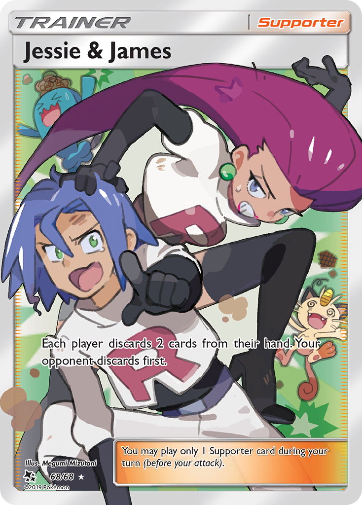 Jessie & James (68/68) [Sun & Moon: Hidden Fates] | Mega City Incorporated