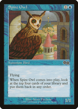 Spire Owl [Urza's Saga] | Mega City Incorporated