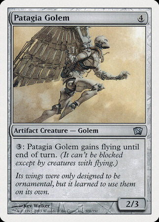 Patagia Golem [Eighth Edition] | Mega City Incorporated