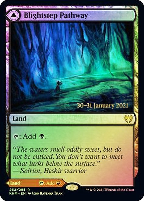 Blightstep Pathway // Searstep Pathway  [Kaldheim Prerelease Promos] | Mega City Incorporated