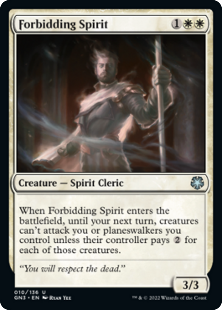 Forbidding Spirit [Game Night: Free-for-All] | Mega City Incorporated