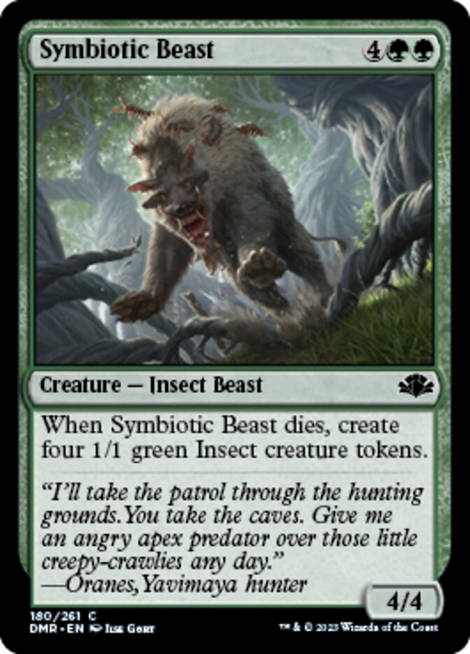 Symbiotic Beast [Dominaria Remastered] | Mega City Incorporated