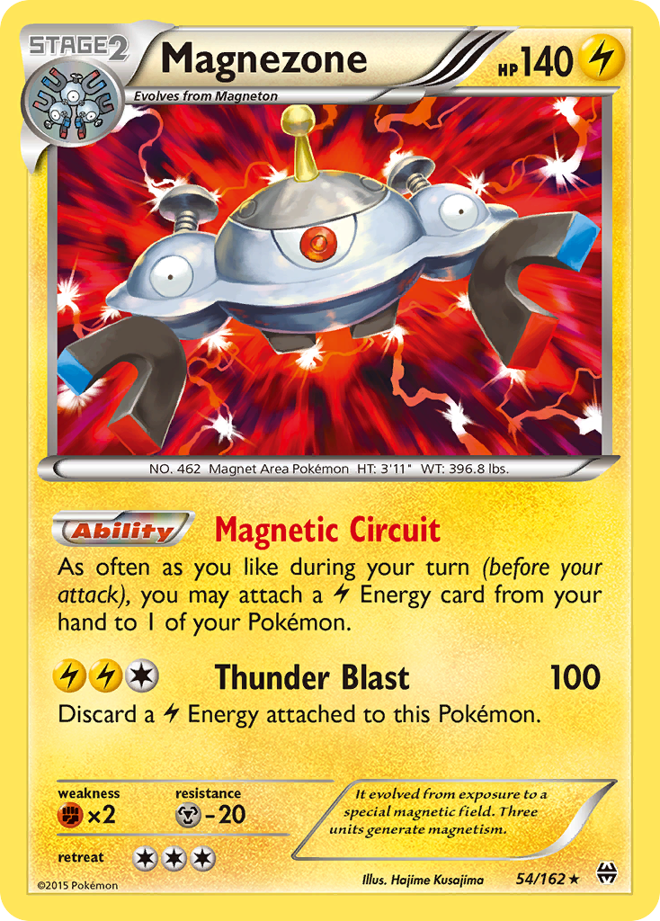 Magnezone (54/162) [XY: BREAKthrough] | Mega City Incorporated