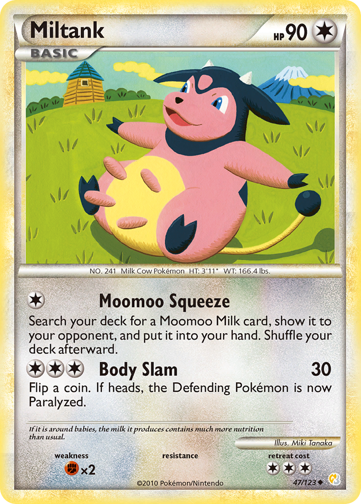 Miltank (47/123) [HeartGold & SoulSilver: Base Set] | Mega City Incorporated