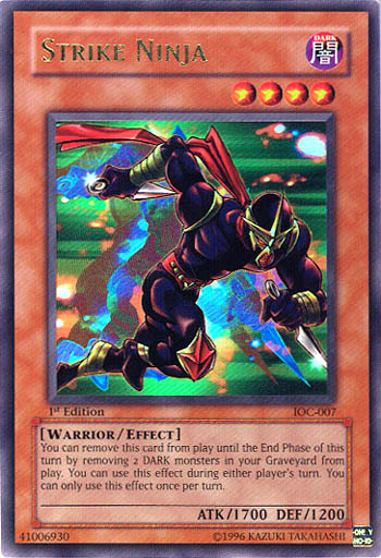 Strike Ninja [IOC-007] Ultra Rare | Mega City Incorporated