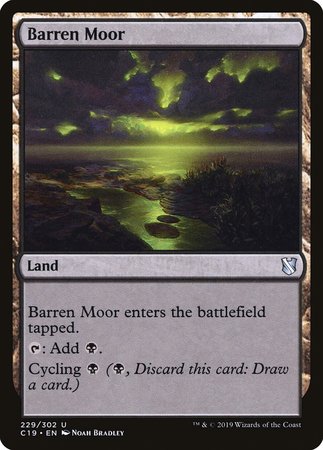 Barren Moor [Commander 2019] | Mega City Incorporated