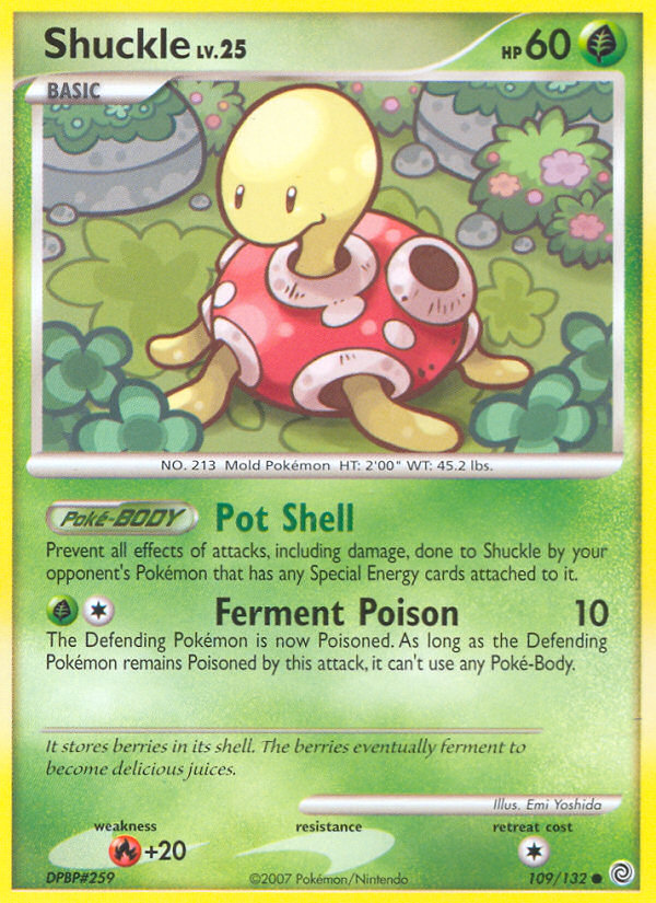 Shuckle (109/132) [Diamond & Pearl: Secret Wonders] | Mega City Incorporated