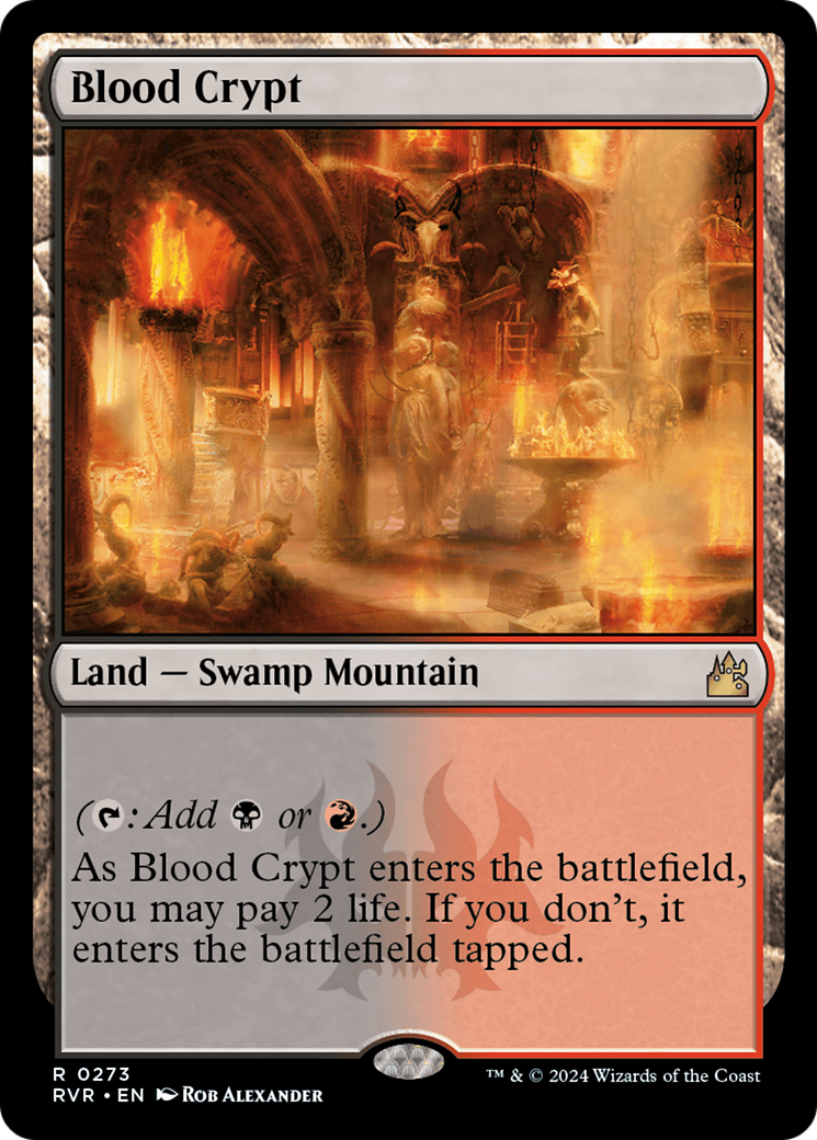 Blood Crypt [Ravnica Remastered] | Mega City Incorporated