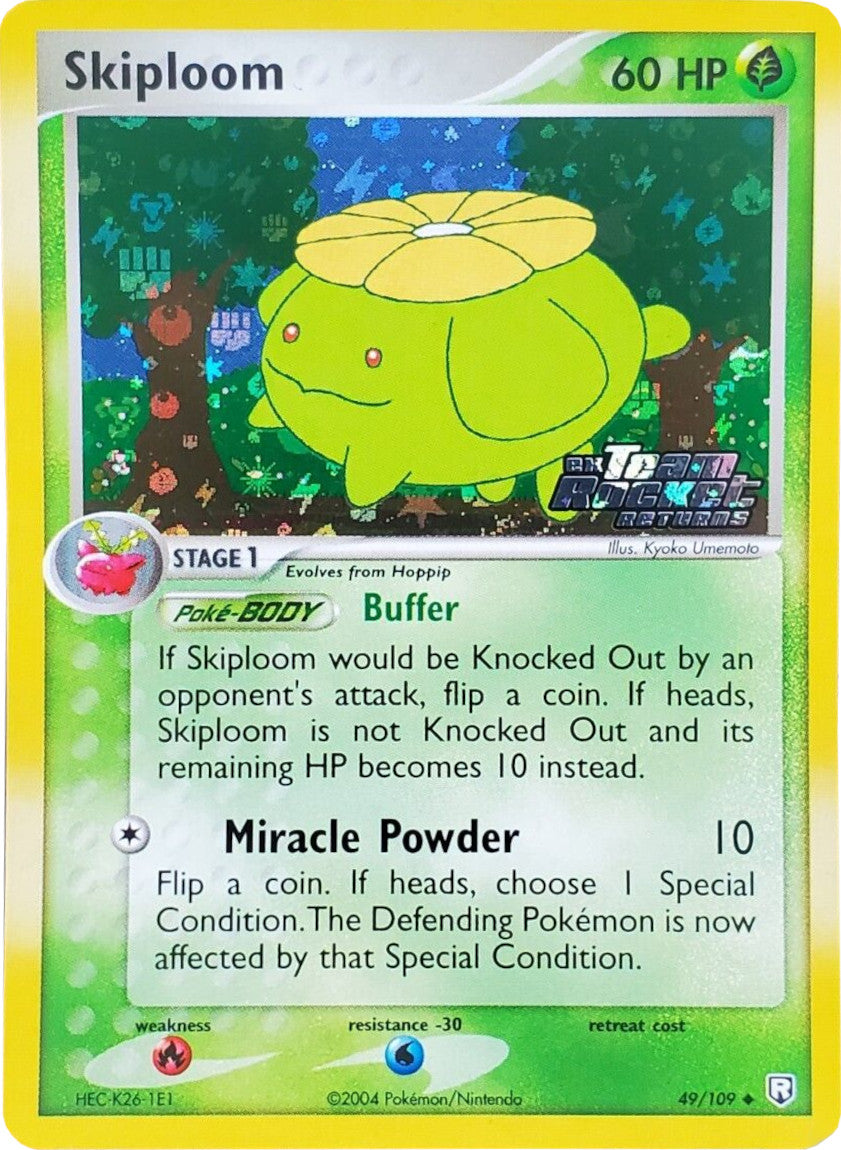 Skiploom (49/109) (Stamped) [EX: Team Rocket Returns] | Mega City Incorporated