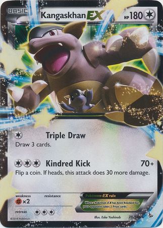 Kangaskhan EX (78/106) (Jumbo Card) [XY: Flashfire] | Mega City Incorporated