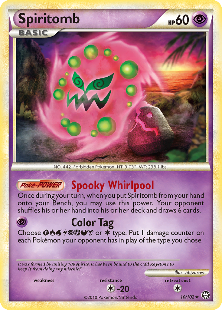 Spiritomb (10/102) [HeartGold & SoulSilver: Triumphant] | Mega City Incorporated