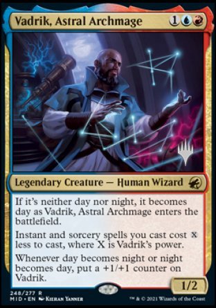 Vadrik, Astral Archmage (Promo Pack) [Innistrad: Midnight Hunt Promos] | Mega City Incorporated