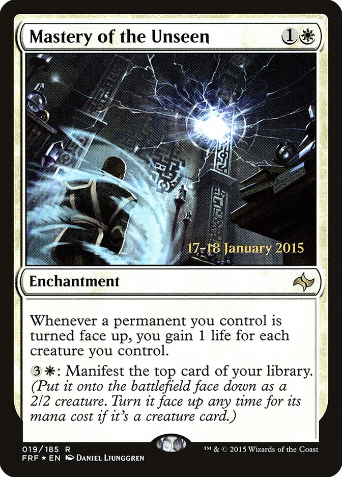 Mastery of the Unseen  [Fate Reforged Prerelease Promos] | Mega City Incorporated
