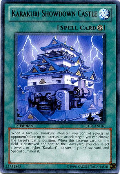 Karakuri Showdown Castle [STBL-EN046] Rare | Mega City Incorporated