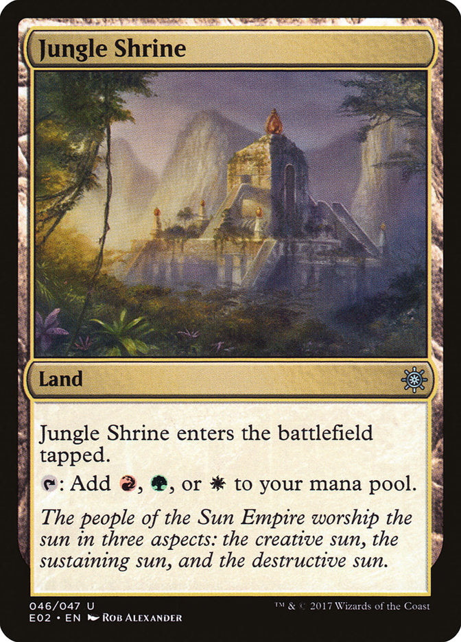 Jungle Shrine [Explorers of Ixalan] | Mega City Incorporated