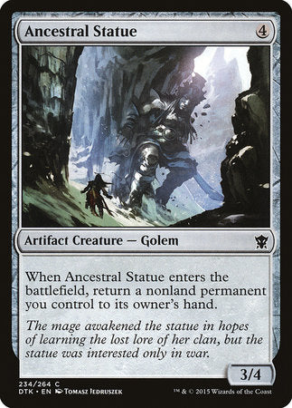 Ancestral Statue [Dragons of Tarkir] | Mega City Incorporated