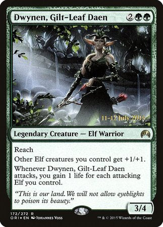 Dwynen, Gilt-Leaf Daen [Magic Origins Promos] | Mega City Incorporated