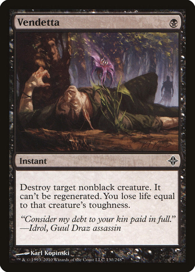 Vendetta [Rise of the Eldrazi] | Mega City Incorporated