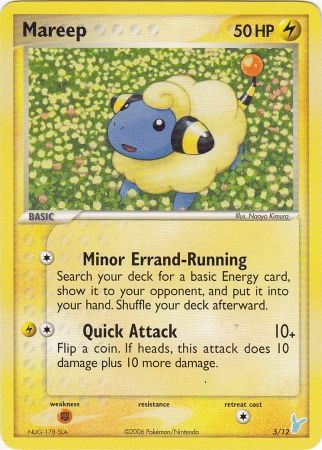 Mareep (5/12) [EX: Trainer Kit 2 - Minun] | Mega City Incorporated