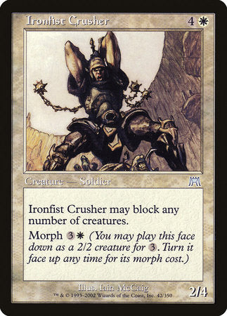 Ironfist Crusher [Onslaught] | Mega City Incorporated