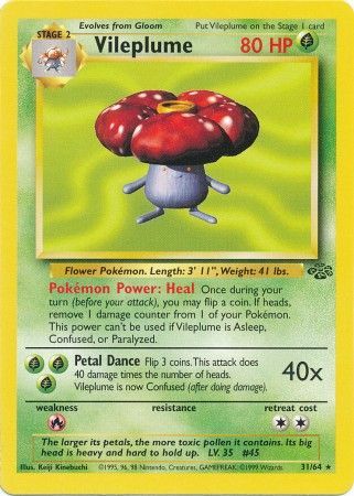 Vileplume (31/64) [Jungle Unlimited] | Mega City Incorporated