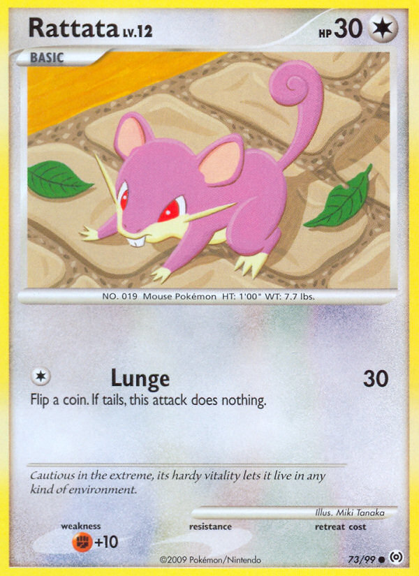 Rattata (73/99) [Platinum: Arceus] | Mega City Incorporated