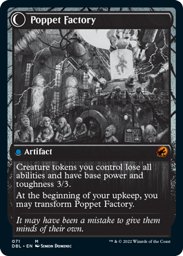 Poppet Stitcher // Poppet Factory [Innistrad: Double Feature] | Mega City Incorporated