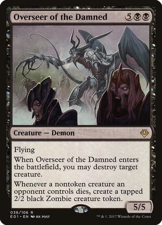 Overseer of the Damned [Archenemy: Nicol Bolas] | Mega City Incorporated