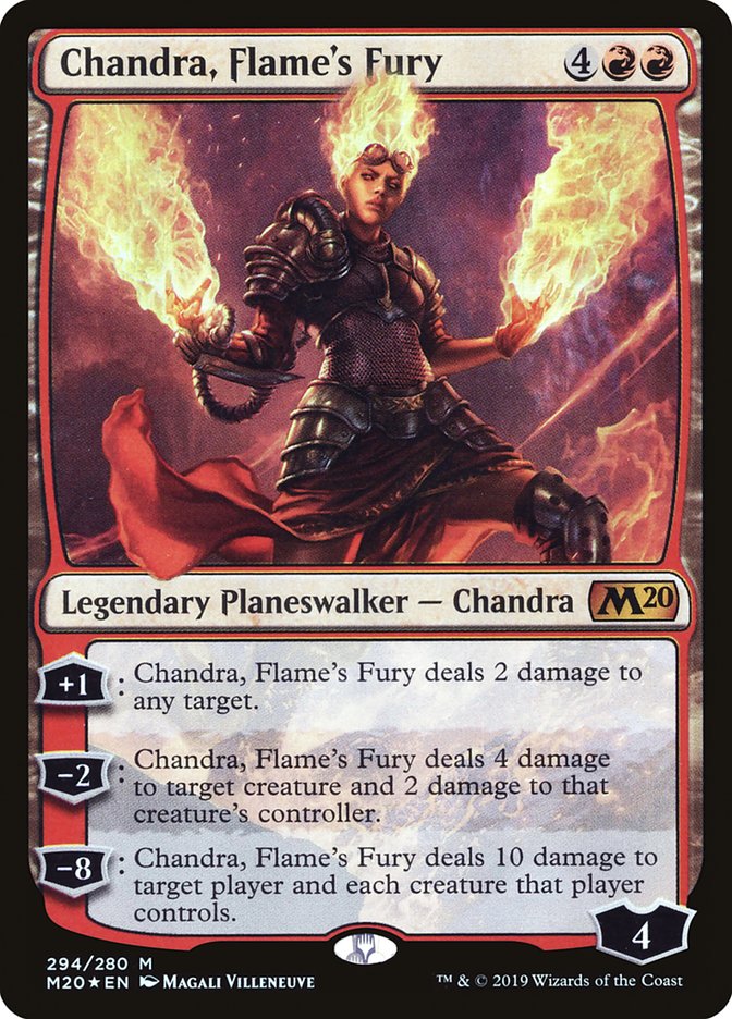 Chandra, Flame's Fury [Core Set 2020] | Mega City Incorporated