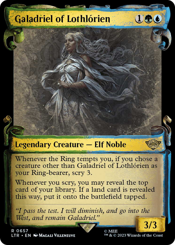 Galadriel of Lothlorien [The Lord of the Rings: Tales of Middle-Earth Showcase Scrolls] | Mega City Incorporated