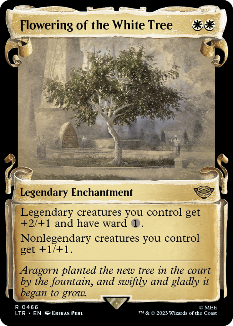 Flowering of the White Tree [The Lord of the Rings: Tales of Middle-Earth Showcase Scrolls] | Mega City Incorporated