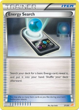 Energy Search (21/30) [Black & White: Trainer Kit - Excadrill] | Mega City Incorporated