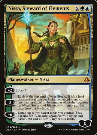 Nissa, Steward of Elements [Amonkhet] | Mega City Incorporated