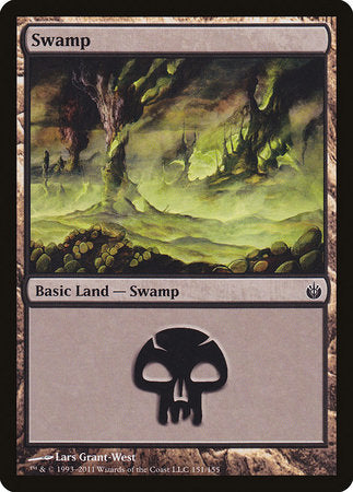 Swamp (151) [Mirrodin Besieged] | Mega City Incorporated