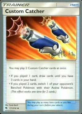 Custom Catcher (171/214) (Pikarom Judge - Haruki Miyamoto) [World Championships 2019] | Mega City Incorporated