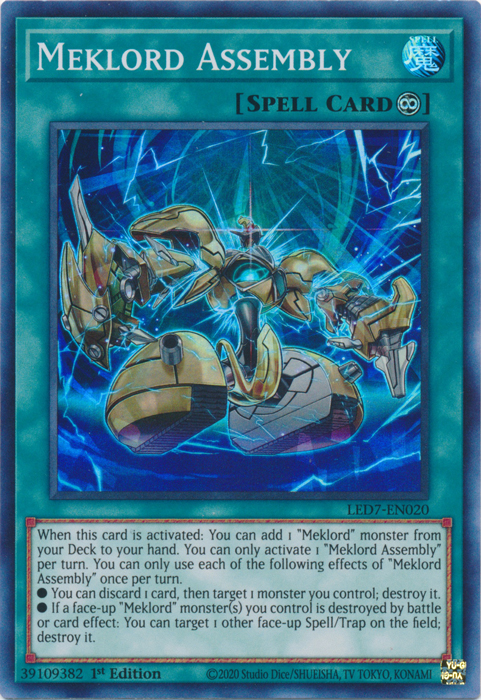 Meklord Assembly [LED7-EN020] Super Rare | Mega City Incorporated