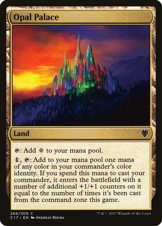 Opal Palace [Commander 2017] | Mega City Incorporated